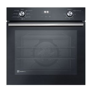 Kit Microondas Empotrable 32 Litros Negro (ME3BP) + Horno Empotrable Eléctrico 80 Litros con Convección, PerfectCook360, Negro (OE8EH) Electrolux