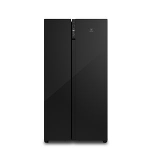 Refrigerador Electrolux 525L No Frost Side by Side Inverter Efficient AutoSense ES5GB Vidrio Negro