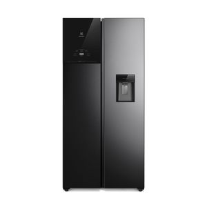 Refrigerador Electrolux 436L No Frost Side by Side Inverter AutoSense ES40WB Negro