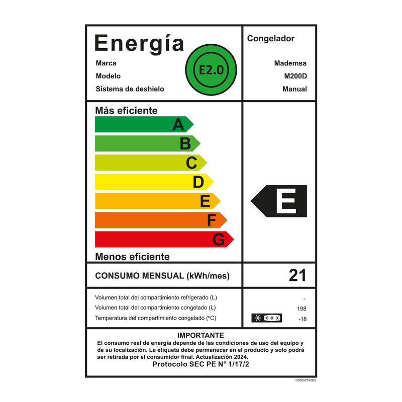 Congelador Freezer Mademsa Horizontal Dual 198L Frío Directo M200D Blanco + Bolso Cooler Mademsa-1772216842202