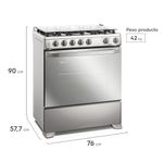 04.--Cocina-a-Gas-5-Platos-Electrolux-Efficient-FE5SXC-Inox-Dimensiones-2000px