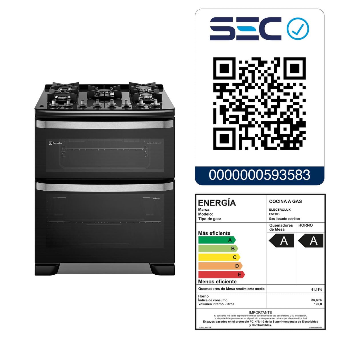 02.--Cocina-5-platos-Electrolux-F5EDB-Principal-QR-EE-Gas-Licuado-1200px