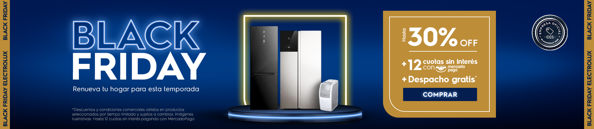 Temporada Black Friday Electrolux