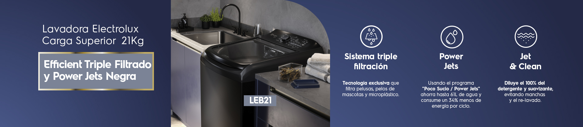 Lanzamiento Electrolux LEB21