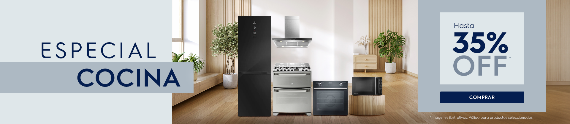 Especial Cocina Electrolux 35%Off