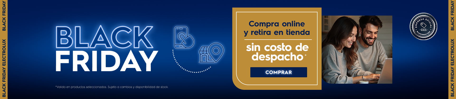 retiro en tienda electrolux 