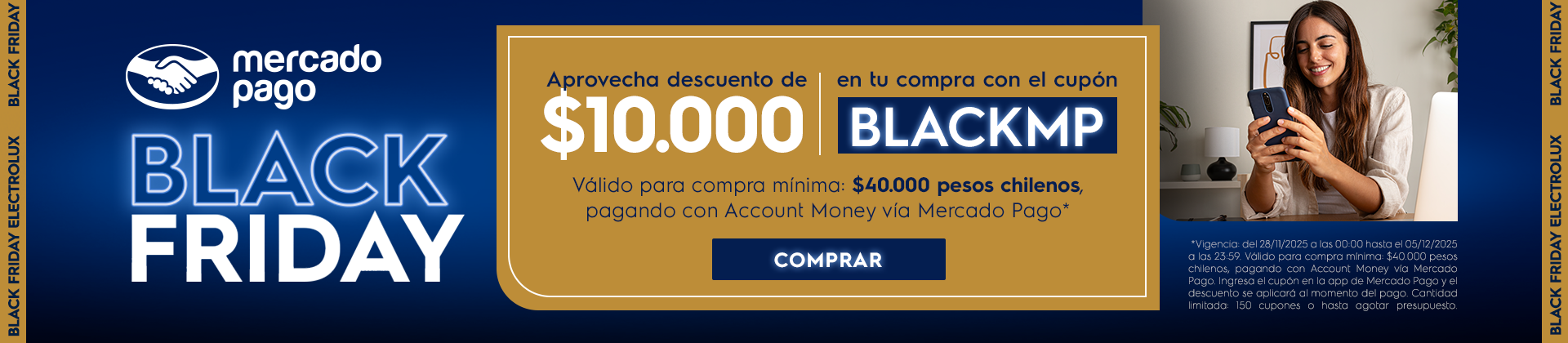 Mercado pago Black Friday Electrolux