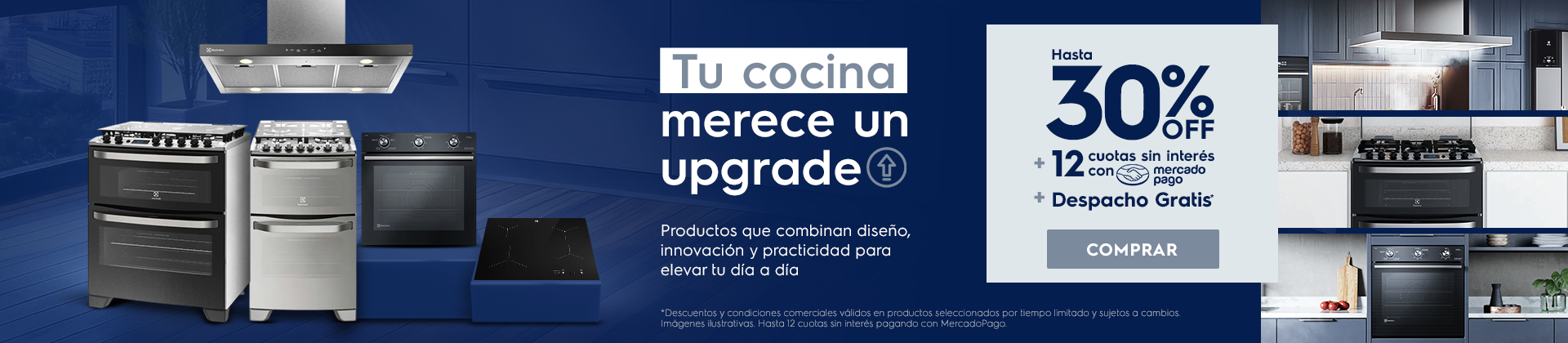 Tu cocina merece un upgrade Electrolux 