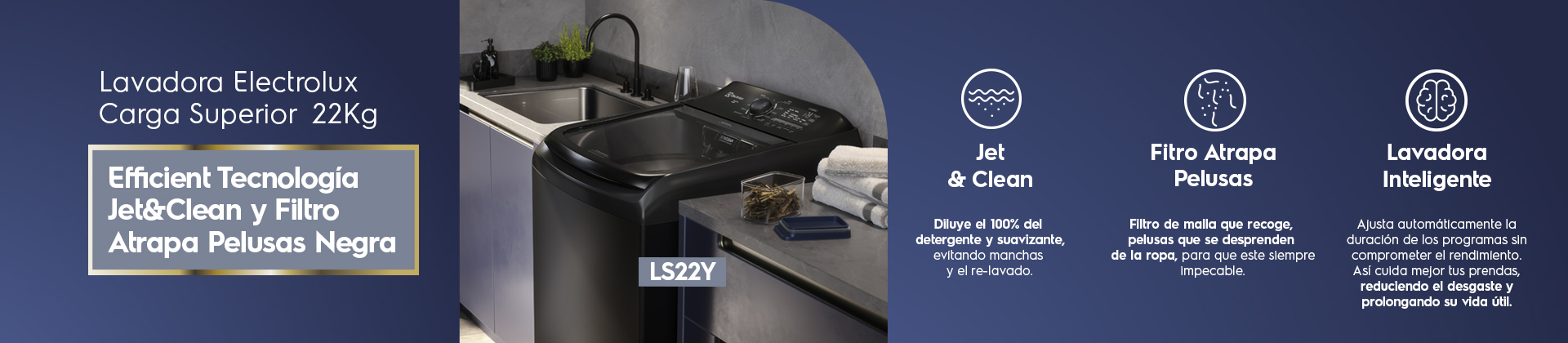 Lanzamiento Electrolux LS22Y