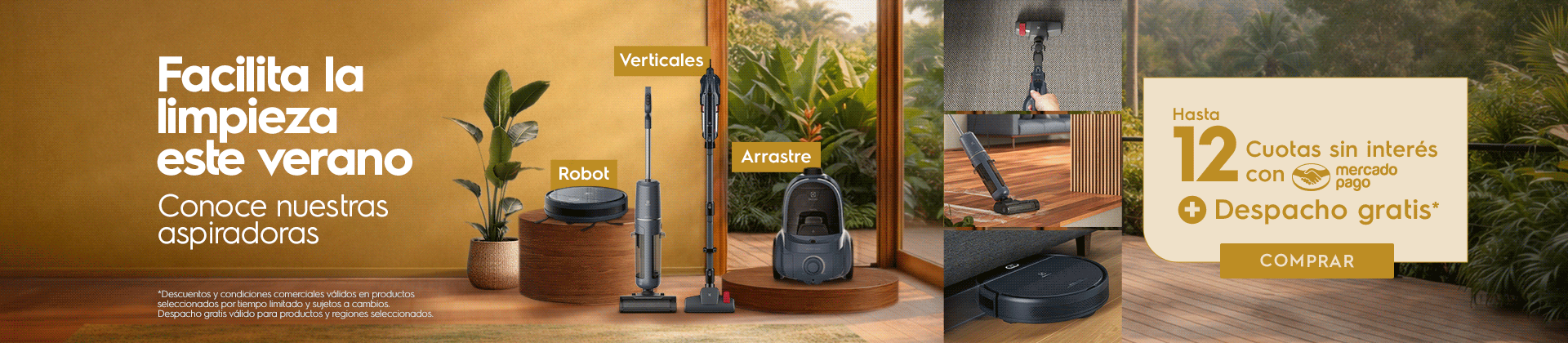 Facilita la limpieza este verano