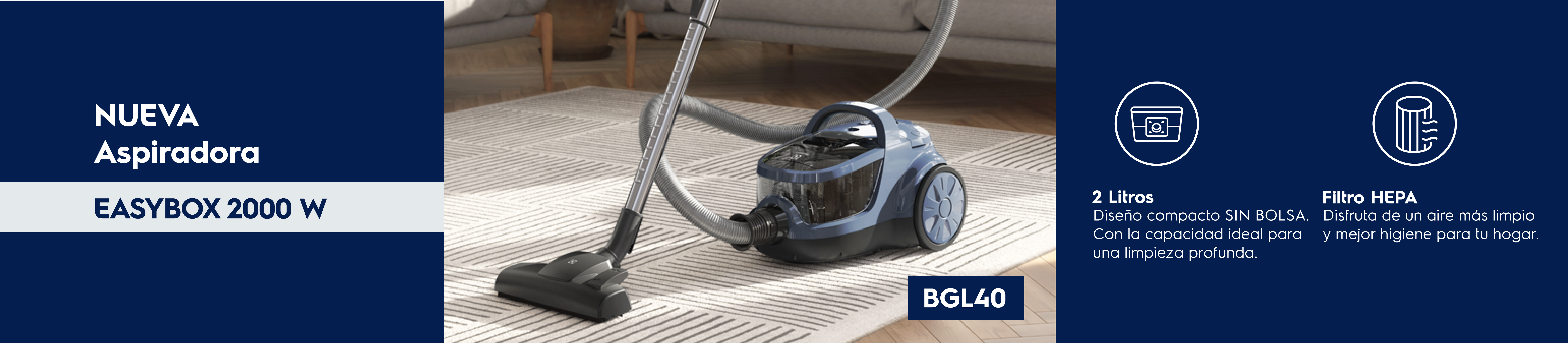 Nueva aspiradora Electrolux - BGL40 